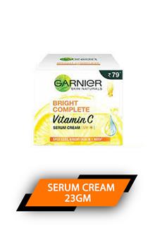 Garnier Bright Com Vit C Serum Cream 23gm